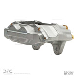 Dynamic Friction 2003-2023 Toyota Tacoma Front Left Premium Caliper - Silver Zinc Coated by Dynamic Friction Company 331-76213