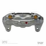 Dynamic Friction 2007-2015 Toyota Tundra Front Left Premium Caliper - Silver Zinc Coated by Dynamic Friction Company 331-76225