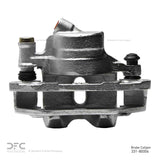 Dynamic Friction 1981-1985 Mazda RX-7 Front Right Premium Caliper - Silver Zinc Coated by Dynamic Friction Company 331-80004