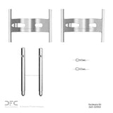 Dynamic Friction 1998-2016 Porsche 911 Rear/Front Premium Hardware Kit by Dynamic Friction Company 340-02003