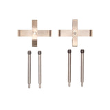 Dynamic Friction 1967-1976 Porsche 912/914/911 Front Premium Hardware Kit by Dynamic Friction Company 340-02015