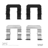 Dynamic Friction 2006-2012 Dodge Attitude (Mexico) Front Premium Hardware Kit by Dynamic Friction Company 340-03001
