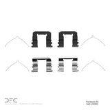Dynamic Friction 1989-2003 Hyundai Tiburon Front Premium Hardware Kit by Dynamic Friction Company 340-03002