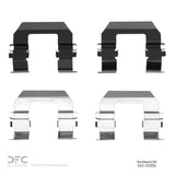 Dynamic Friction 2002-2013 Hyundai Elantra Front Premium Hardware Kit by Dynamic Friction Company 340-03004