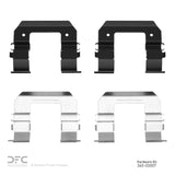 Dynamic Friction 2005-2011 Hyundai Sonata Front Premium Hardware Kit by Dynamic Friction Company 340-03007