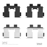 Dynamic Friction 2007-2009 Hyundai Santa Fe Rear Premium Hardware Kit by Dynamic Friction Company 340-03010