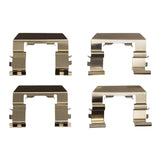 Dynamic Friction 2009-2011 Hyundai Genesis Sedan Front Stainless Steel Hardware Kit by Dynamic Friction Company 340-03016SS