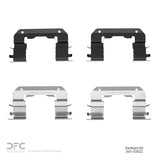 Dynamic Friction 2009-2016 Hyundai Sonata Front Premium Hardware Kit by Dynamic Friction Company 340-03022