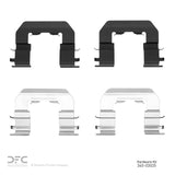 Dynamic Friction 2010-2024 Dodge Attitude (Mexico) Front Premium Hardware Kit by Dynamic Friction Company 340-03025