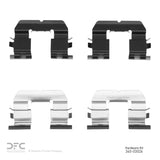 Dynamic Friction 2010-2017 Genesis G80 Rear Premium Hardware Kit by Dynamic Friction Company 340-03026