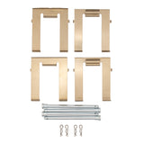 Dynamic Friction 2012-2017 Hyundai Equus Front Stainless Steel Hardware Kit by Dynamic Friction Company 340-03027SS
