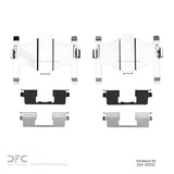 Dynamic Friction 1985-9 Hyundai Elantra Rear Premium Hardware Kit by Dynamic Friction Company 340-03032