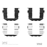 Dynamic Friction 2007-2013 Hyundai Tucson Front Premium Hardware Kit by Dynamic Friction Company 340-03038
