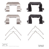 Dynamic Friction 2006-2019 Hyundai Santa Fe XL Front Premium Hardware Kit by Dynamic Friction Company 340-03043