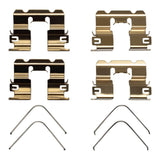 Dynamic Friction 2018-2020 Hyundai Elantra Gt Rear Stainless Steel Hardware Kit by Dynamic Friction Company 340-03047SS
