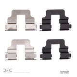 Dynamic Friction 2002-2019 BMW 120i (Mexico) Rear Premium Hardware Kit by Dynamic Friction Company 340-07005