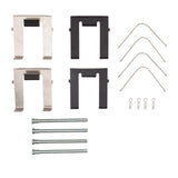 Dynamic Friction 2015-2020 Genesis G80 Front Premium Hardware Kit by Dynamic Friction Company 340-10004