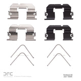 Dynamic Friction 2018-2020 Genesis G80 Rear Premium Hardware Kit by Dynamic Friction Company 340-10005