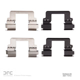 Dynamic Friction 2013-2025 Land Rover Defender 130 Rear Premium Hardware Kit by Dynamic Friction Company 340-11012