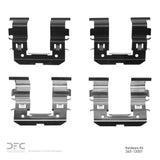 Dynamic Friction 2004-2025 Mazda MPV Rear Premium Hardware Kit by Dynamic Friction Company 340-13001