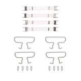 Dynamic Friction 1972-1981 Subaru DL Front Premium Hardware Kit by Dynamic Friction Company 340-13009