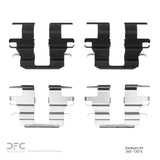 Dynamic Friction 2003-2008 Saab 9-2X Rear Premium Hardware Kit by Dynamic Friction Company 340-13014
