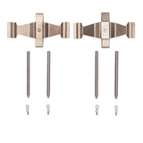 Dynamic Friction 2003-2025 Subaru BRZ Front Premium Hardware Kit by Dynamic Friction Company 340-13018