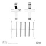 Dynamic Friction 2006-2007 Subaru Impreza Front Premium Hardware Kit by Dynamic Friction Company 340-13020