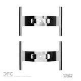 Dynamic Friction 2008-2009 Jaguar XKR Front Premium Hardware Kit by Dynamic Friction Company 340-20004