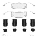 Dynamic Friction 2010-2019 Jaguar XJ Front Premium Hardware Kit by Dynamic Friction Company 340-20012