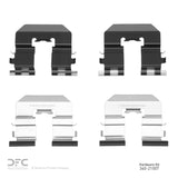 Dynamic Friction 2007-2013 Hyundai Elantra Rear Premium Hardware Kit by Dynamic Friction Company 340-21007