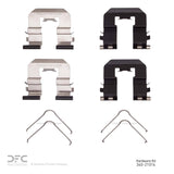 Dynamic Friction 2010-2019 Hyundai Santa Fe Sport Rear Premium Hardware Kit by Dynamic Friction Company 340-21014