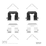 Dynamic Friction 2015-2020 Kia Sorento Rear Premium Hardware Kit by Dynamic Friction Company 340-21017