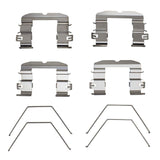 Dynamic Friction 2007-2021 Hyundai Veracruz Front Stainless Steel Hardware Kit by Dynamic Friction Company 340-21030SS