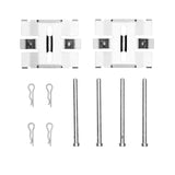 Dynamic Friction 1967-1987 Volvo 142/144/145/264/1800/244/262/DL/245/265/GLE/242/164 Rear Premium Hardware Kit by Dynamic Friction Company 340-27003