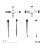 Dynamic Friction 1975-2004 Volvo C70/DL Series Rear Premium Hardware Kit by Dynamic Friction Company 340-27005