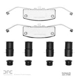 Dynamic Friction 2007-2018 Jaguar XF Front Premium Hardware Kit by Dynamic Friction Company 340-27008