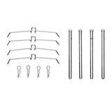 Dynamic Friction 1971-1993 Jaguar XKE Front Premium Hardware Kit by Dynamic Friction Company 340-27011