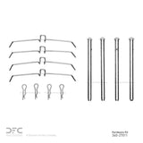 Dynamic Friction 1971-1993 Jaguar XKE Front Premium Hardware Kit by Dynamic Friction Company 340-27011