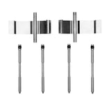Dynamic Friction 2016-2025 Volvo S60/V60 Front Premium Hardware Kit by Dynamic Friction Company 340-27013