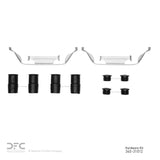 Dynamic Friction 1995-2006 BMW 740i Front Premium Hardware Kit by Dynamic Friction Company 340-31012