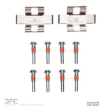Dynamic Friction 2006-2013 BMW 135i Front Premium Hardware Kit by Dynamic Friction Company 340-31026