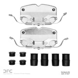 Dynamic Friction 2008-2019 BMW X5 Front Premium Hardware Kit by Dynamic Friction Company 340-31027