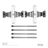 Dynamic Friction 2010-2019 BMW X5 Front Premium Hardware Kit by Dynamic Friction Company 340-31028
