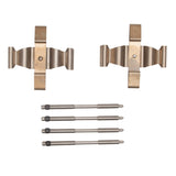 Dynamic Friction 2016-2025 BMW 330I Front Premium Hardware Kit by Dynamic Friction Company 340-31043