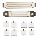 Dynamic Friction 2017-2026 BMW i4 Front Stainless Steel Hardware Kit by Dynamic Friction Company 340-31046SS