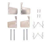 Dynamic Friction 1970-1983 DeLorean DMC 12 Front Premium Hardware Kit by Dynamic Friction Company 340-35000