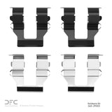 Dynamic Friction 1992-2012 Chrysler Sebring Rear Premium Hardware Kit by Dynamic Friction Company 340-39003