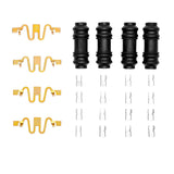 Dynamic Friction 1988-2010 Chrysler Imperial Front/Rear Premium Hardware Kit by Dynamic Friction Company 340-39008