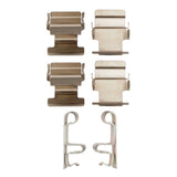 Dynamic Friction 2000-2025 Chrysler 200 Front/Rear Premium Hardware Kit by Dynamic Friction Company 340-40007